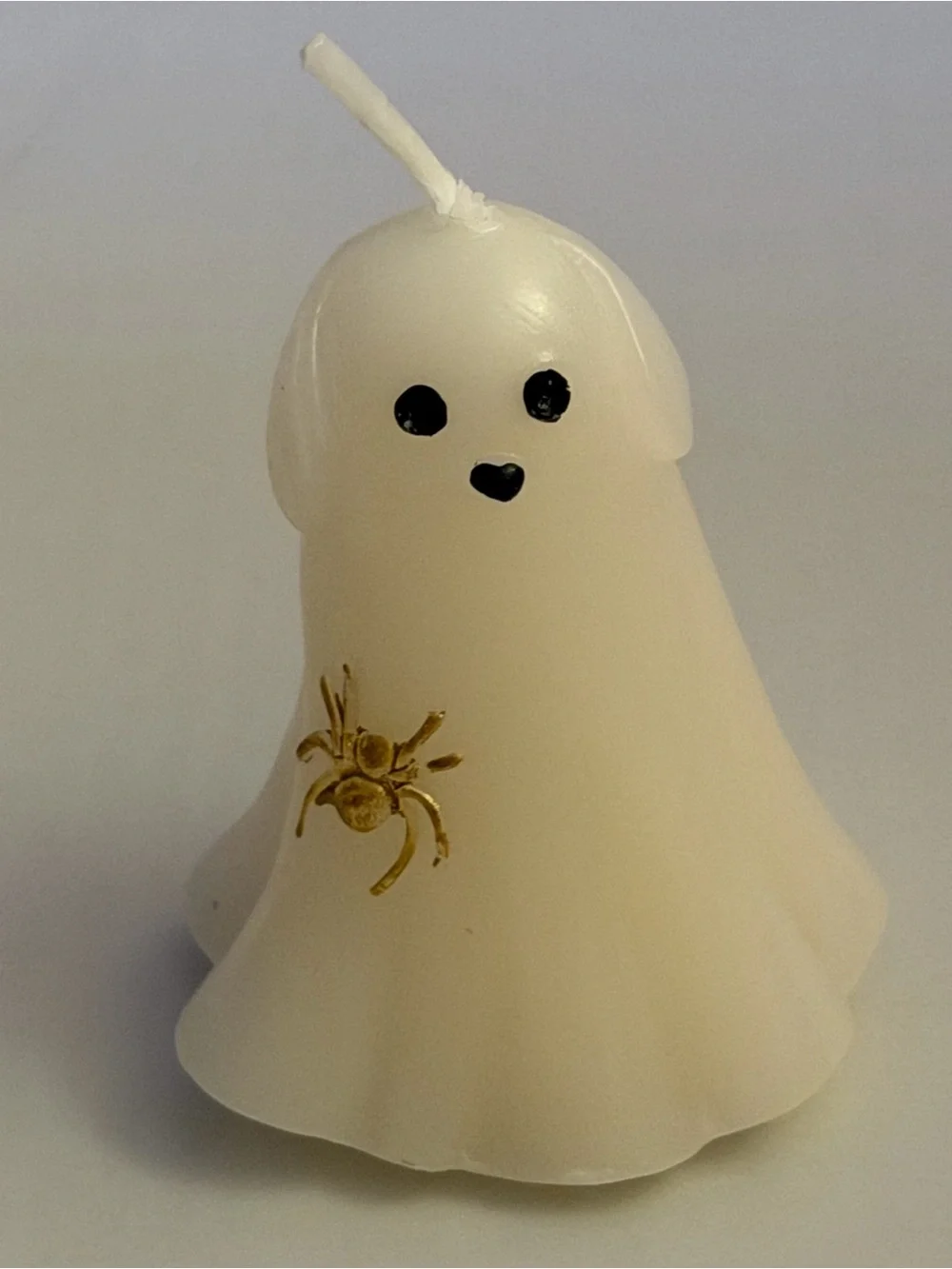 Set of 3 small Ghostly Novelty Candles from Anthropologie.